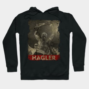 TEXTURE ART- Marvin Hagler - RETRO STYLE Hoodie